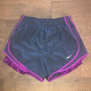 Purple & Grey Nike Shorts